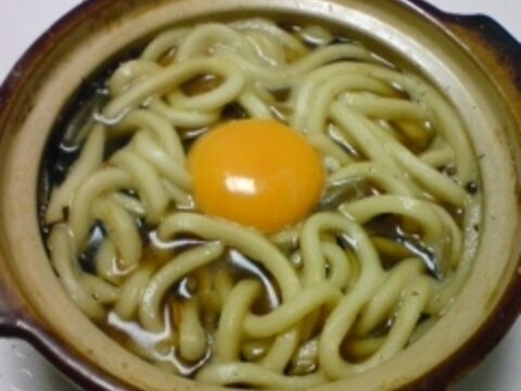 ひじきとたまごのうどん